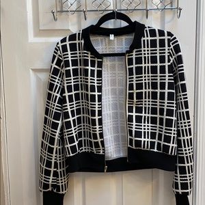 Black and White Coat